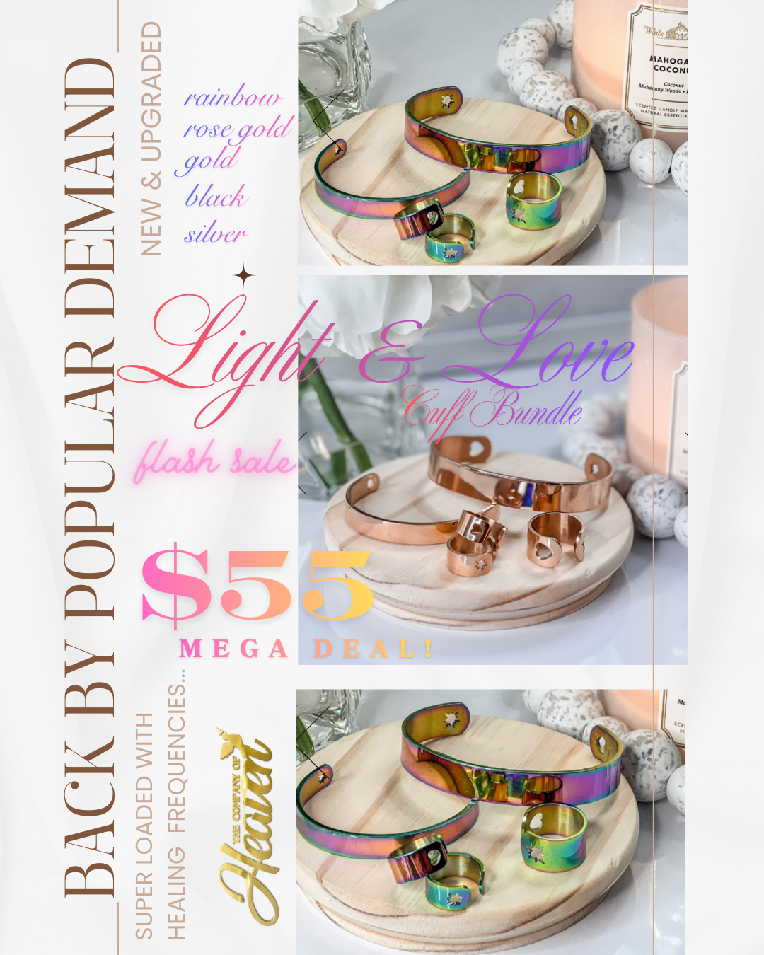 Back by Popular Demand Light&Love Flash Sale