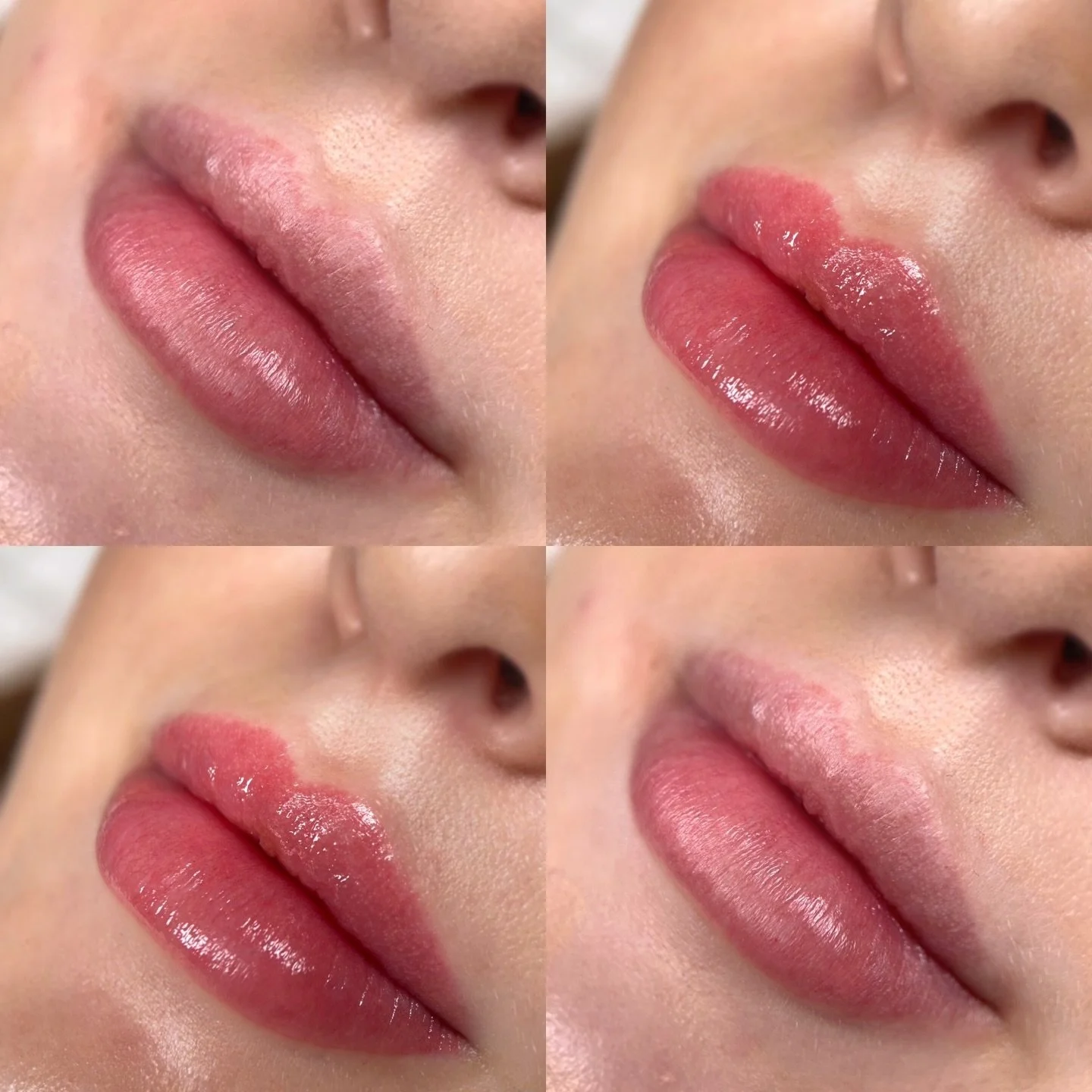 Your sign to stop reapplying lip tint every single day! 💋 I wanted to share a few beautiful before-and-after photos to show just how soft and natural Lip Blush heals. Lip Blush is designed to look like a fresh, subtle tint &mdash; not lipstick, not 