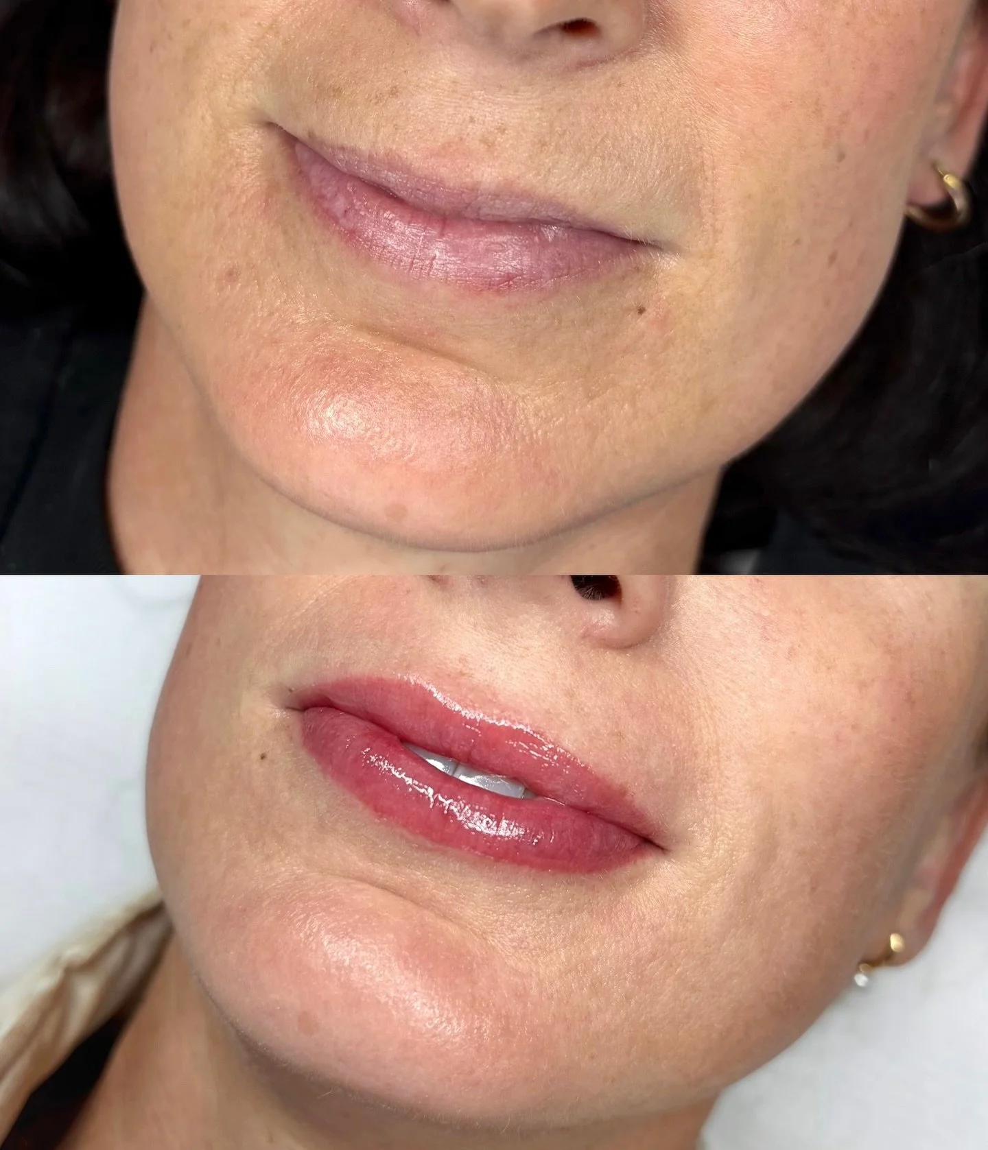 Before and after healed Lip Blush! 😍💋
Looking to enhance your lip shape and add a fresh boost of colour? Lip blush is your go-to solution! 🪄

✨ Benefits of Lip Blush:
✔️ Enhances natural lip colour
✔️ Adds definition 
✔️ Enhance symmetry
✔️ Soft, 
