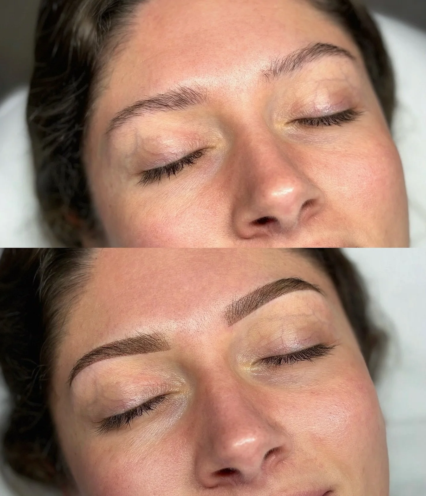 Before vs after Ombr&eacute; Brows ✨
If your brows feel a little uneven, sparse, or just lacking shape&hellip; this is exactly what this treatment is designed for.

Everything is mapped and customised to your natural brow growth, so the result blends