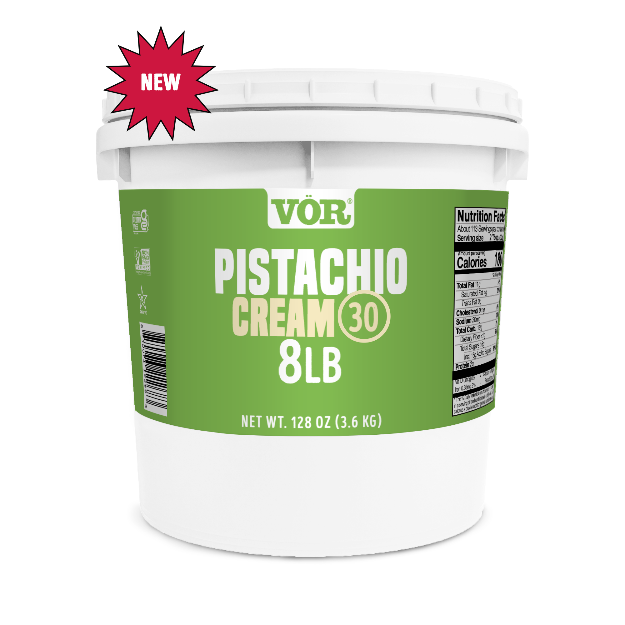 Vör Bulk Pistachio Cream 30