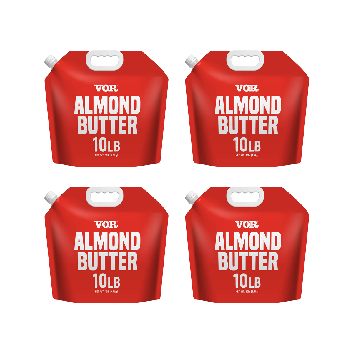 Vör Almond Butter – 100% Pure, Smooth & Creamy – 10lb Food Service ...