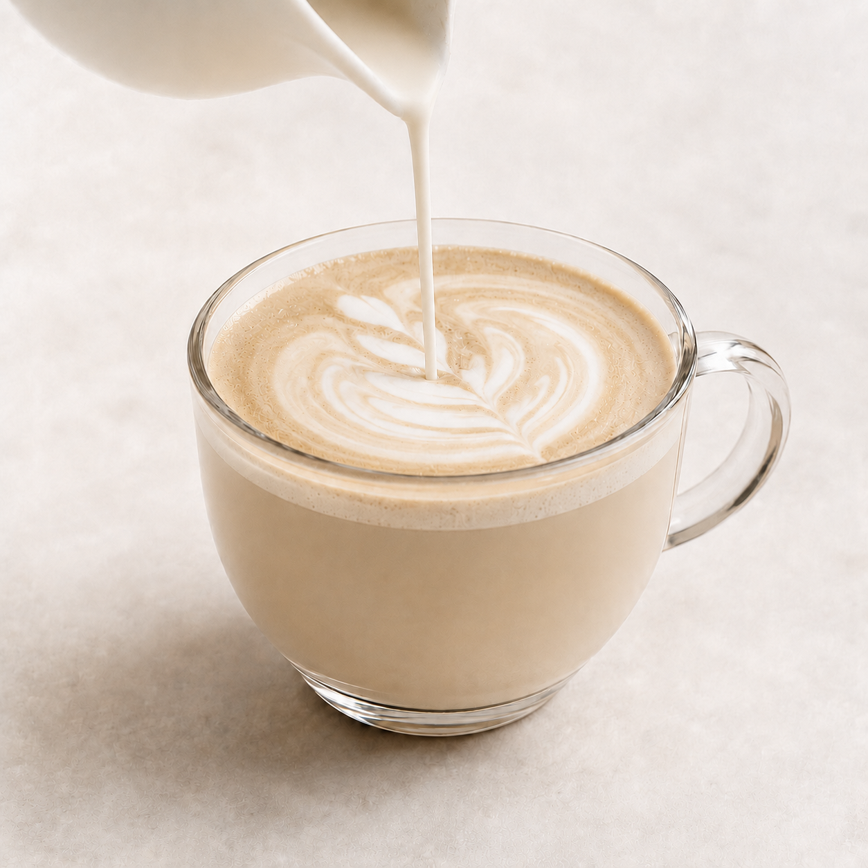 Macadamia latte made with Vör Macadamia Nut Milk Base