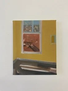 Tyler Weeks, "Spring Demo", Oil on Canvas, 10" x 8", 2023