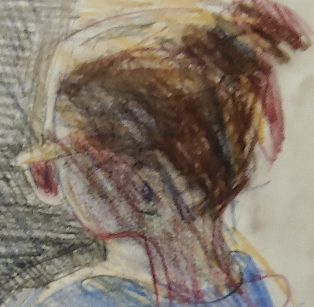 Michael Louis Johnson, sketchbook drawing