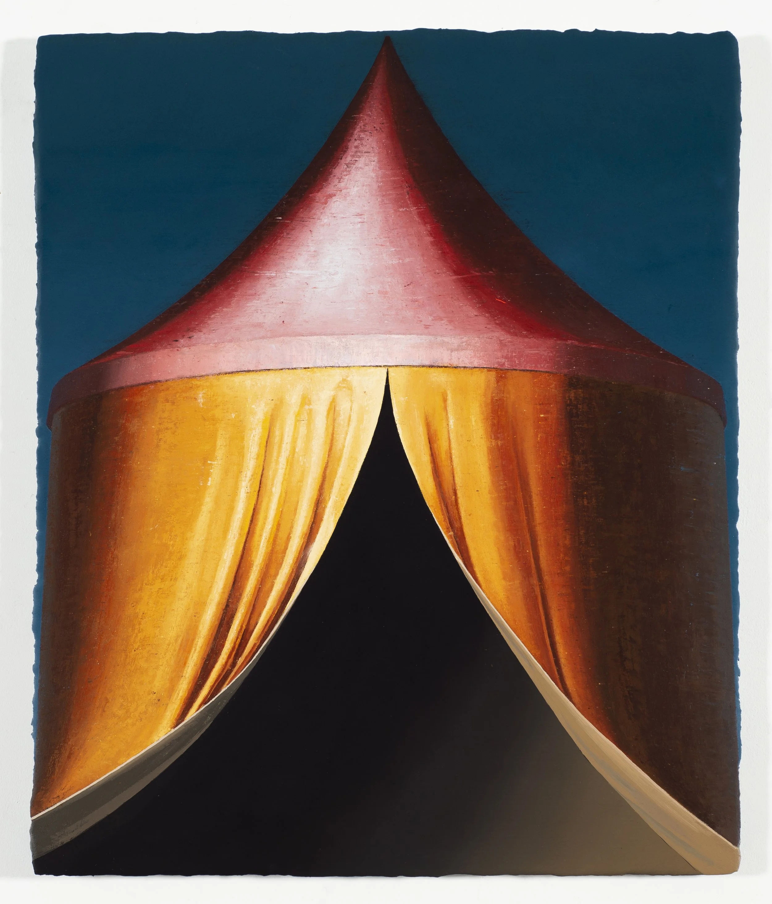Neil Callander, "Constantine's Tent (After Piero), Oil on Panel, 24" x 20", 2019-2024
