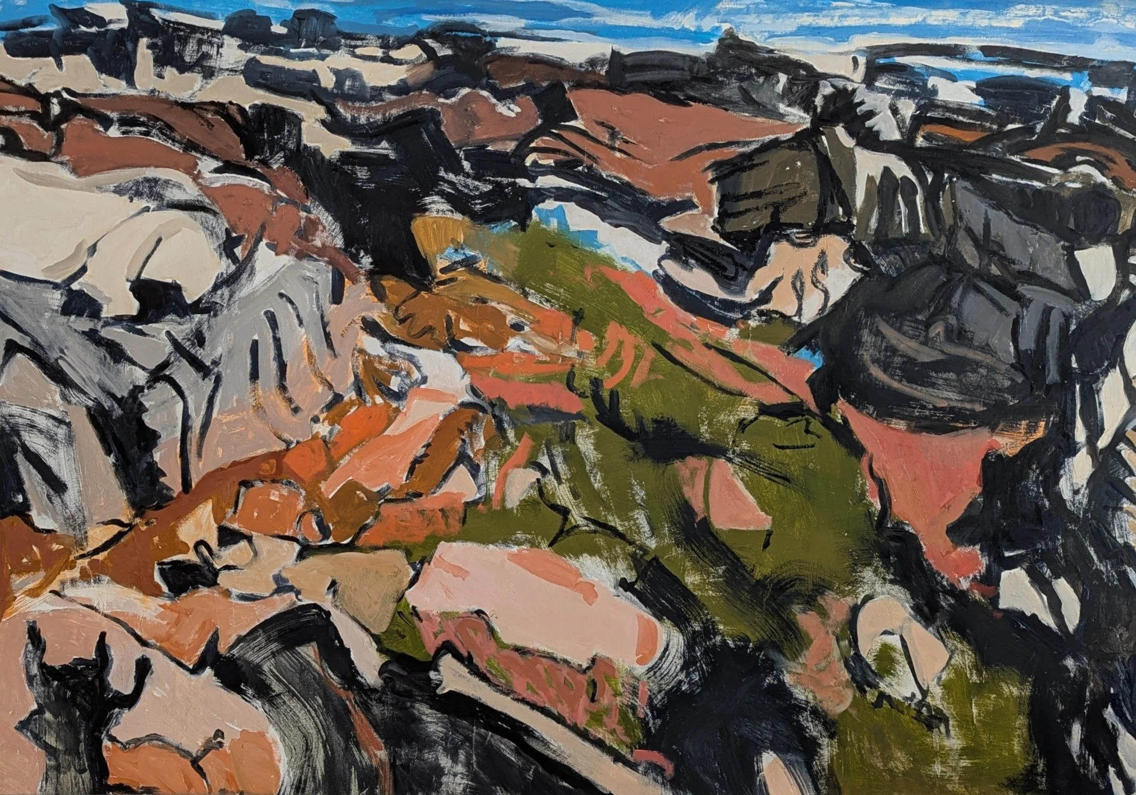 IrisOsterman_By Penobscot Bay_2024_Oil on canvas_42x60 inches.jpg