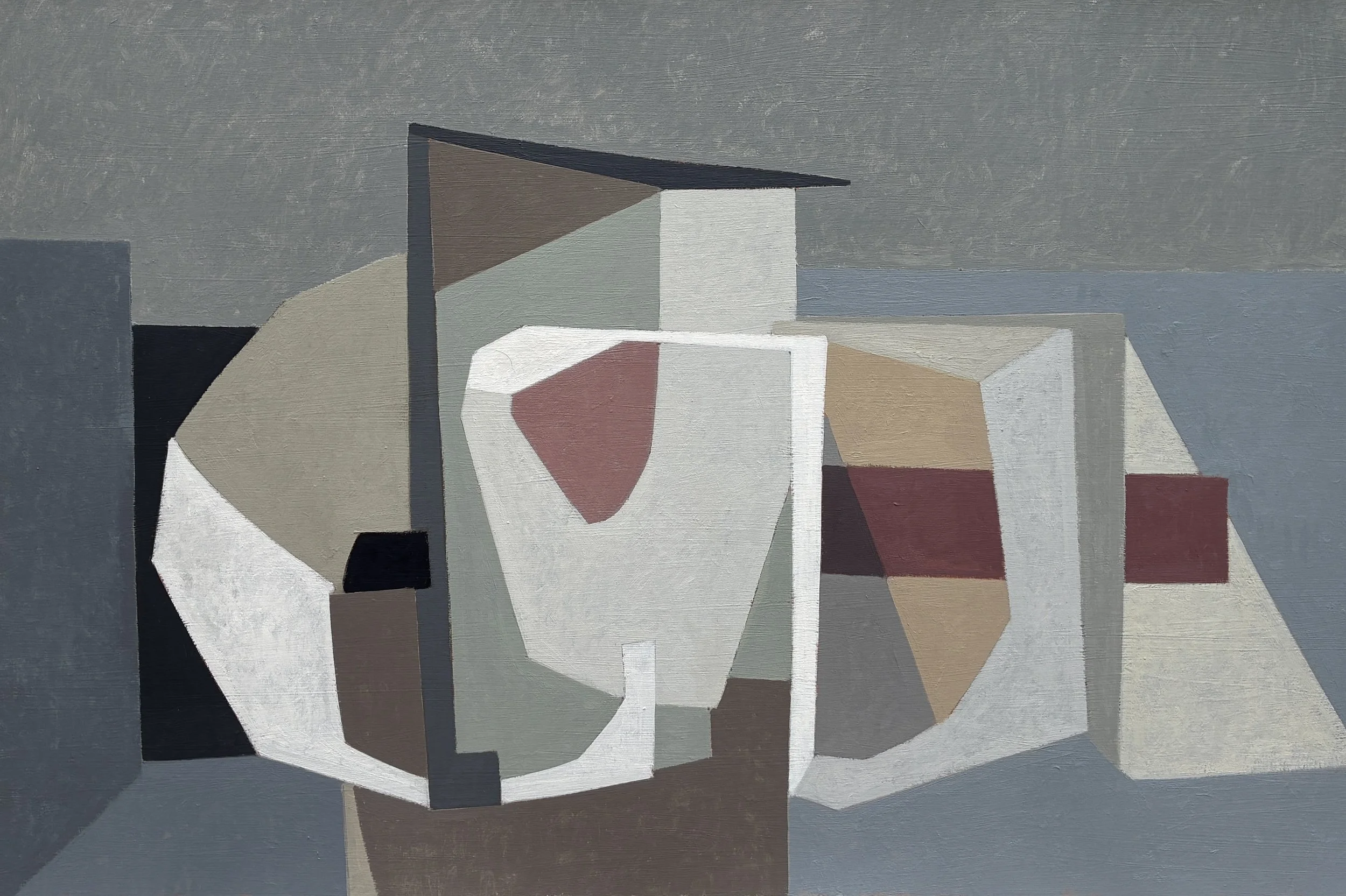 "Choo", Oil/Paper/Mounted, 23" x 34", 2025