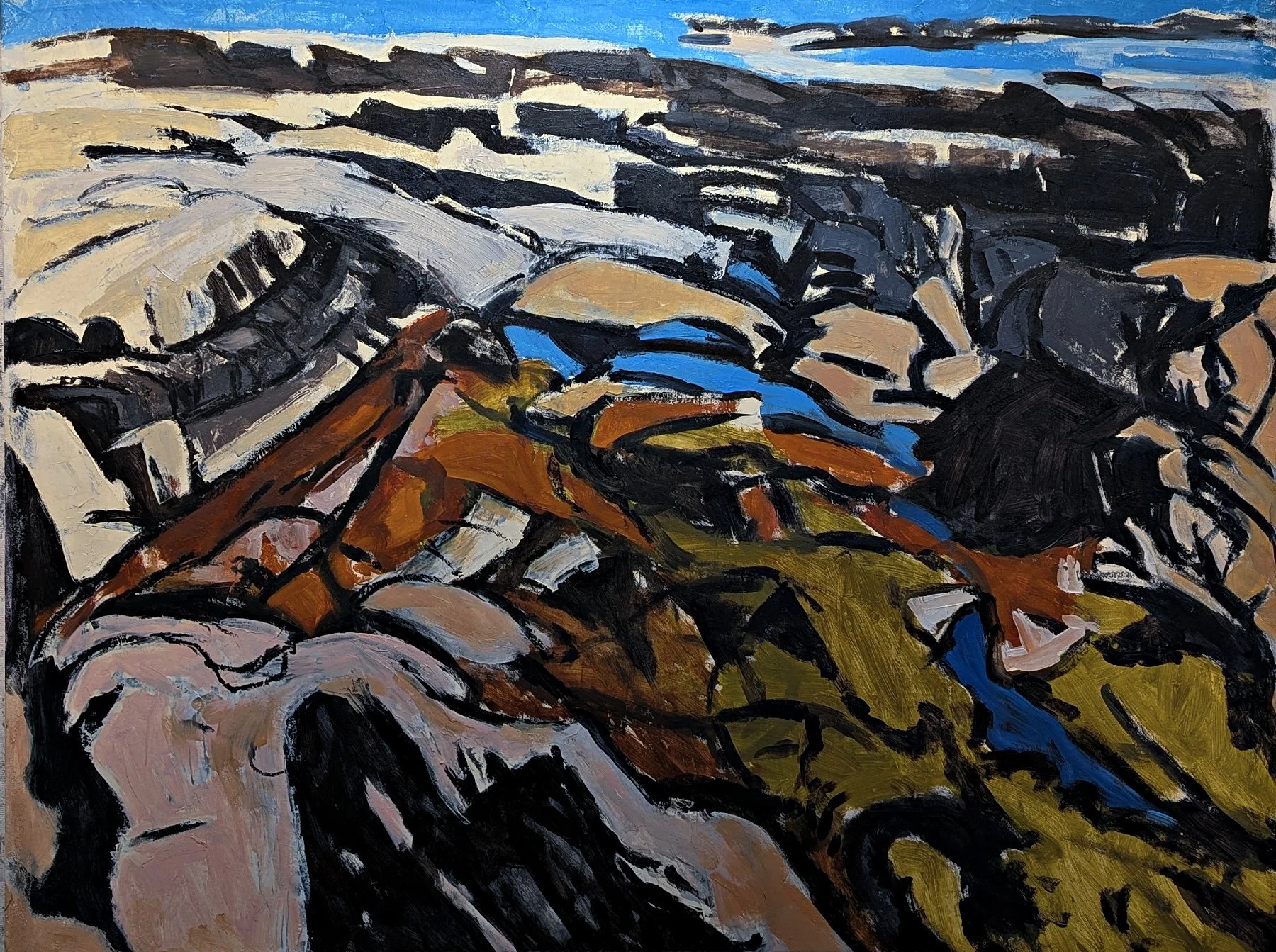 "Downeast", Oil on Canvas, 32" x 42", 2025