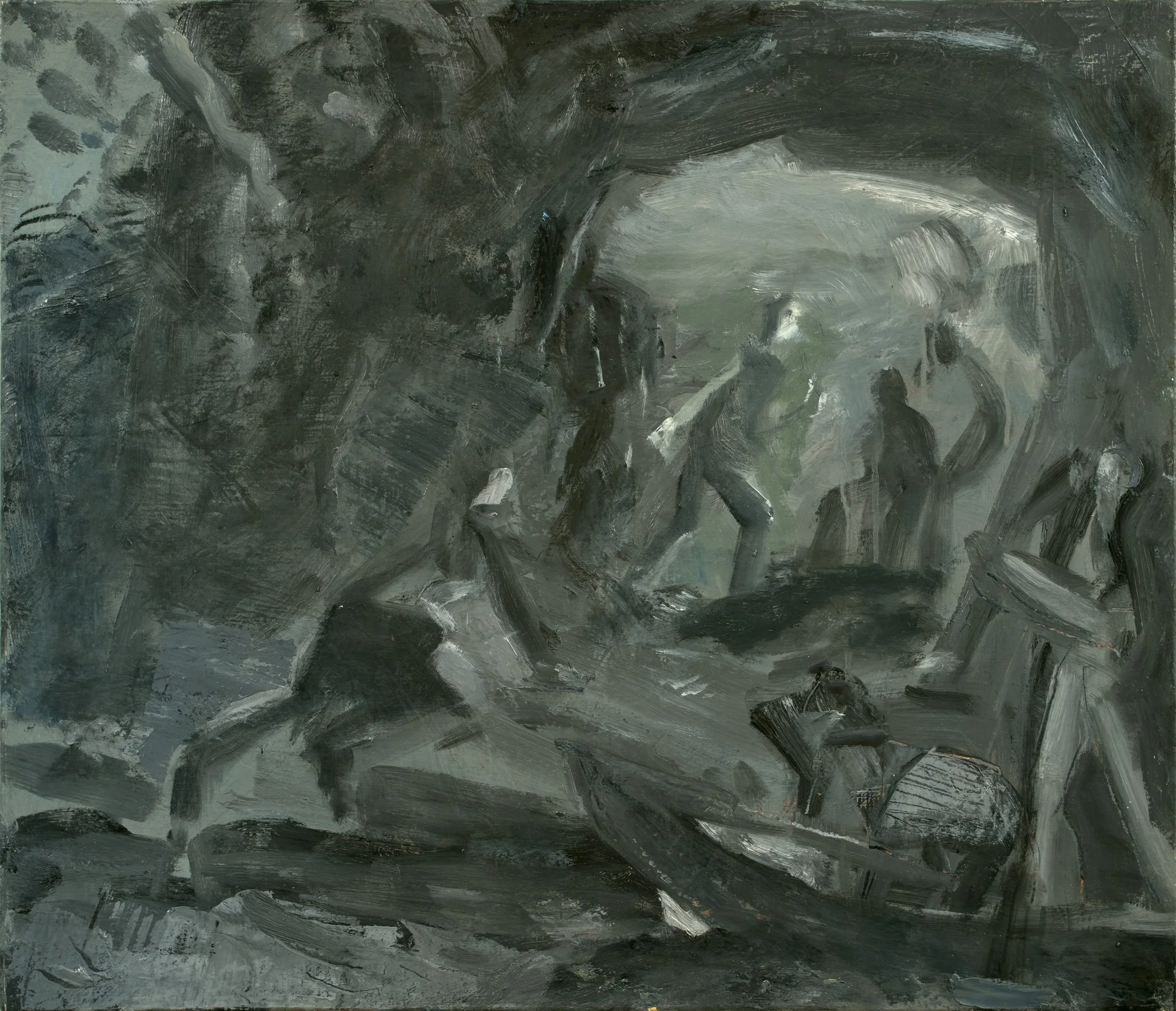 "Leading Into Light", Oil on Linen, 24" x 28", 2024