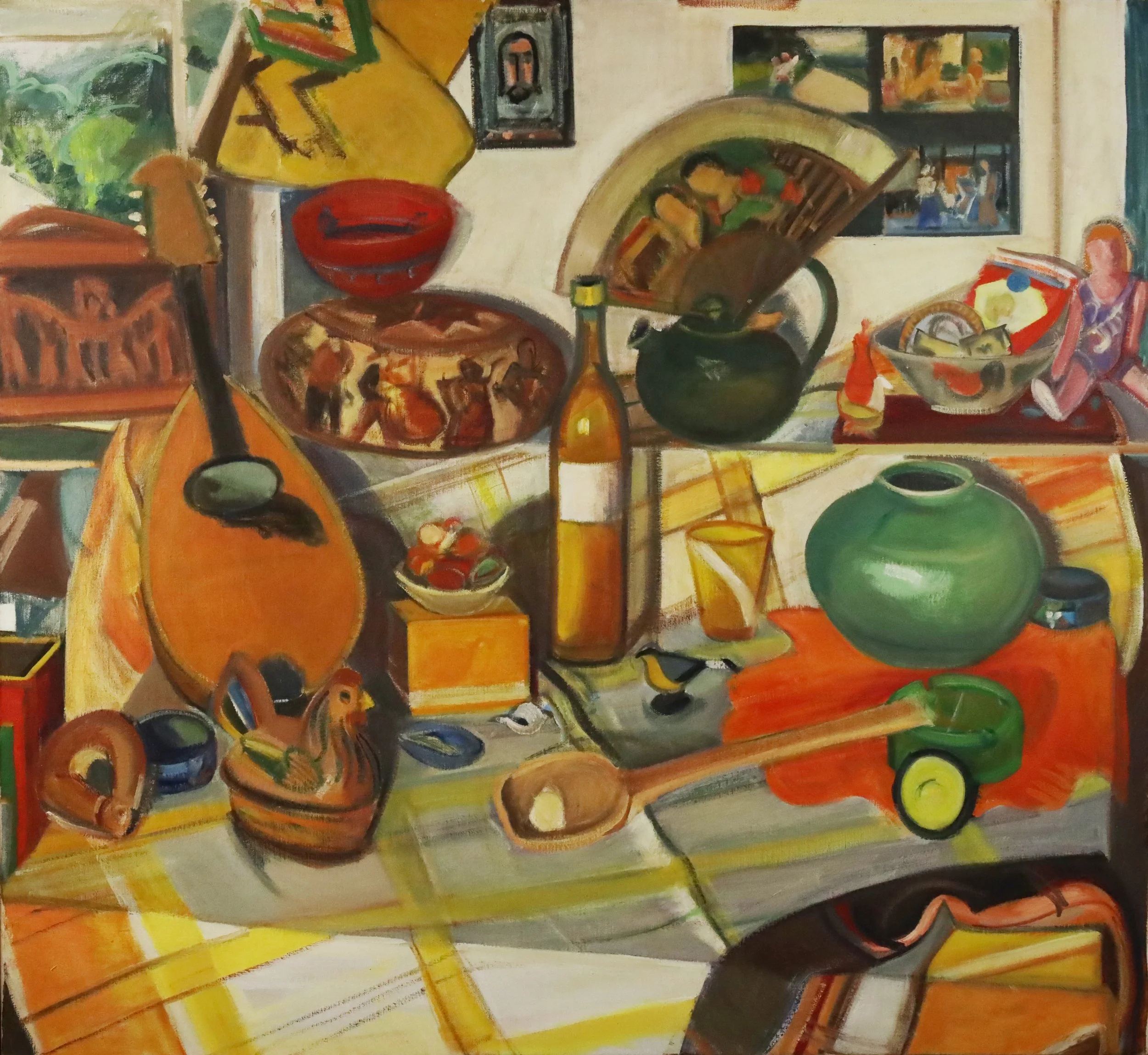 "Icelandic Still Life", Oil on Canvas, 42" x 46", ca1978