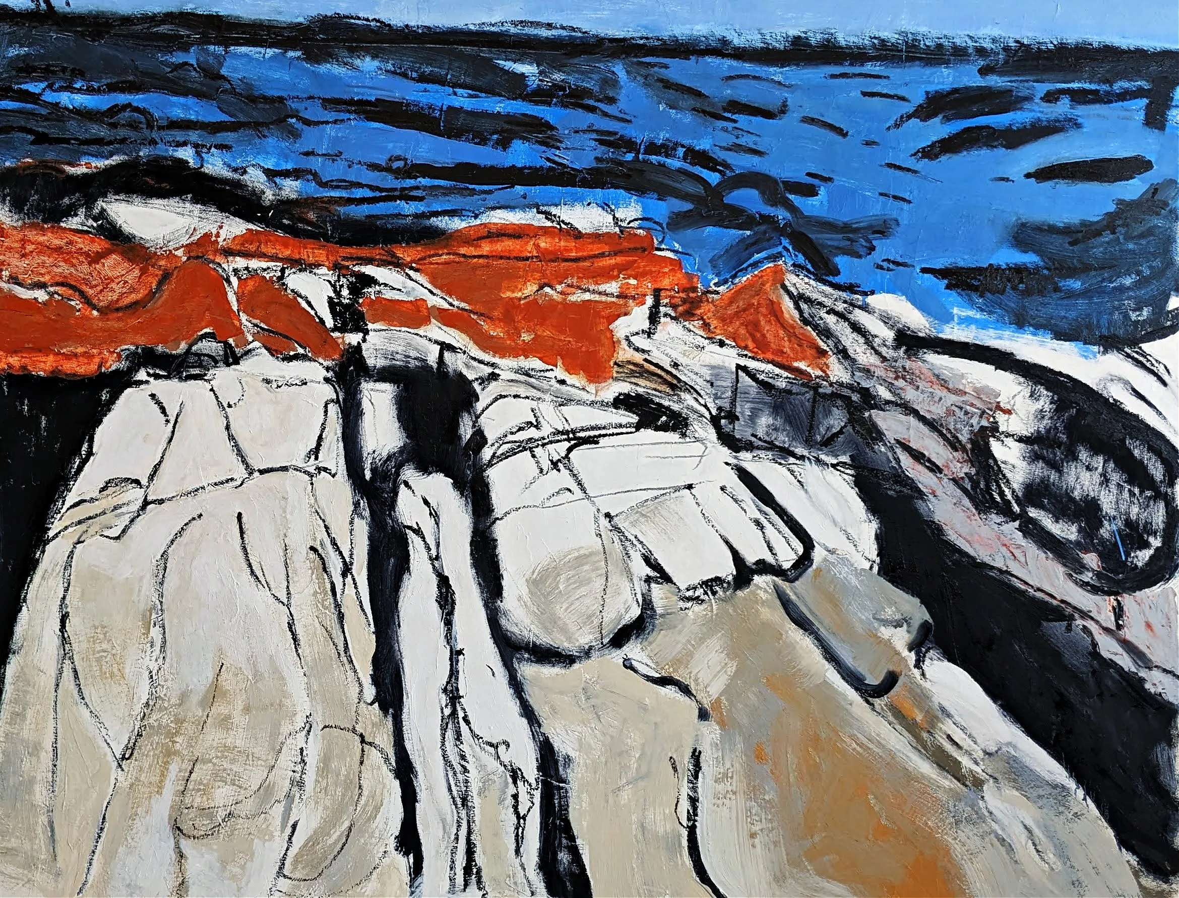 IrisOsterman_Ocean Ledge_2025_Oil on canvas_42x54 inches.jpg
