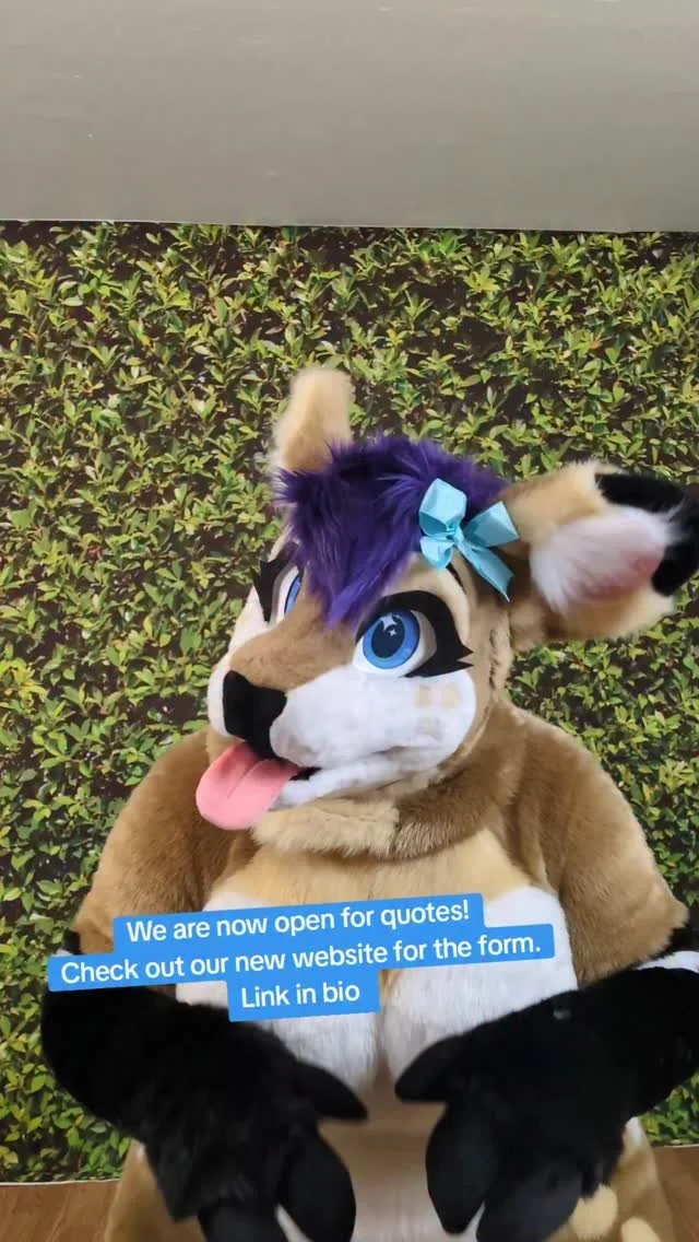 We are officially open for quotes! Check our new quote form at the link in our bio, We will only be selecting one project this round so get your refs in! #fursuit #fursuitmaker #fursuitcommission #furryfandom #fursuits
