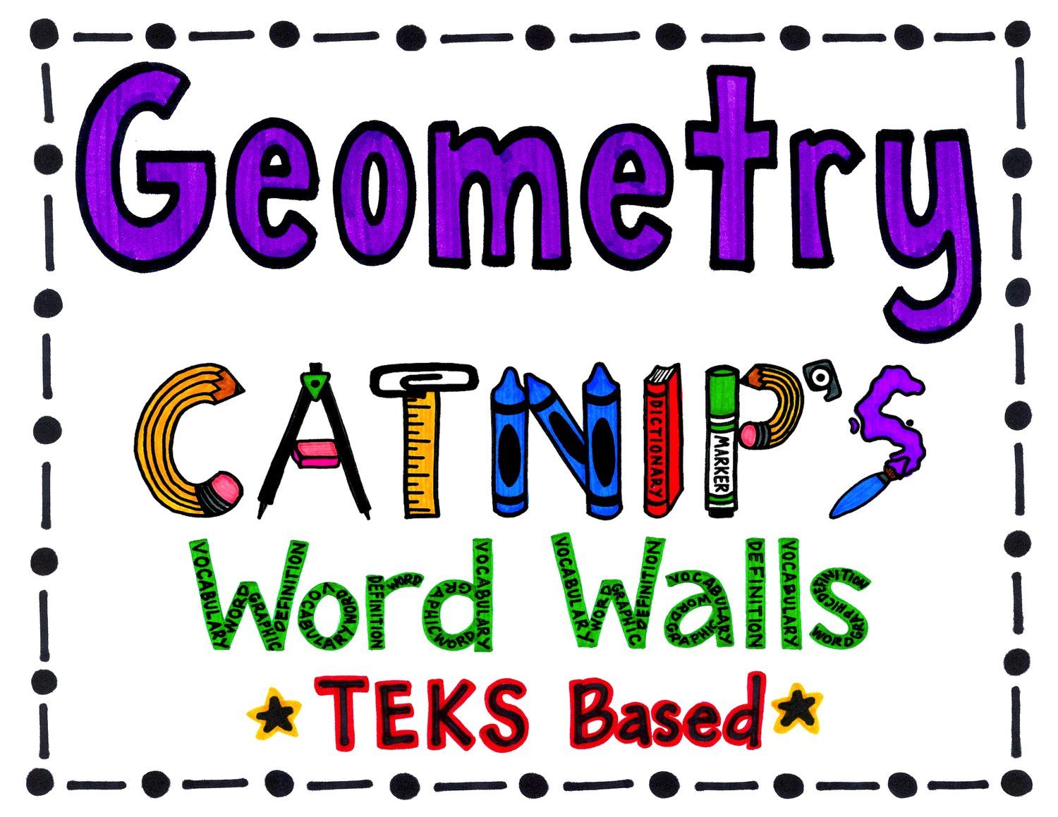 Math Word Wall {1st Grade} – The Literacy Loft