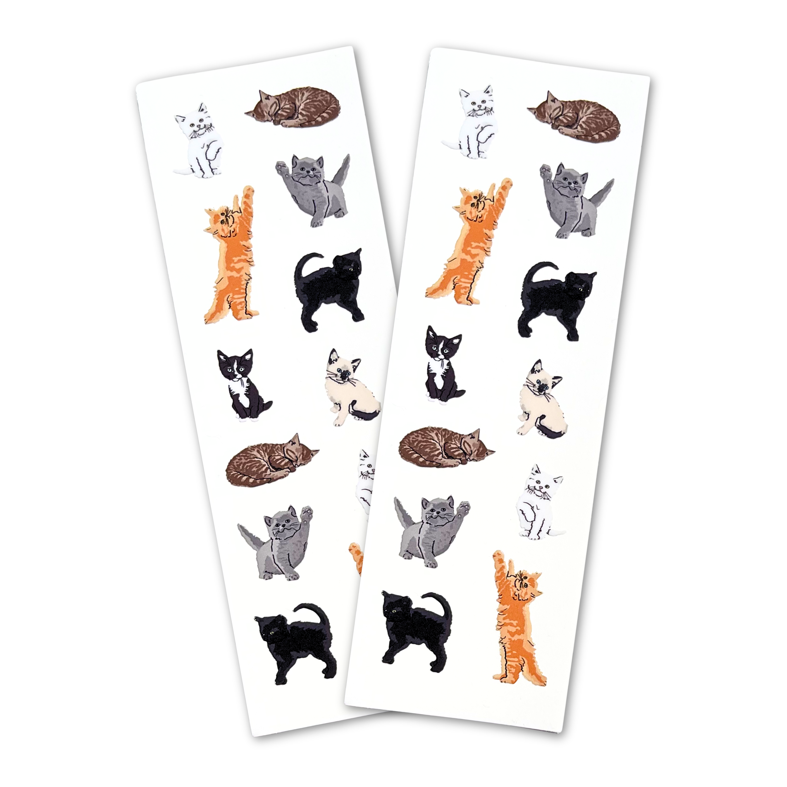 Micro Kittens Vintage Inspired Stickers