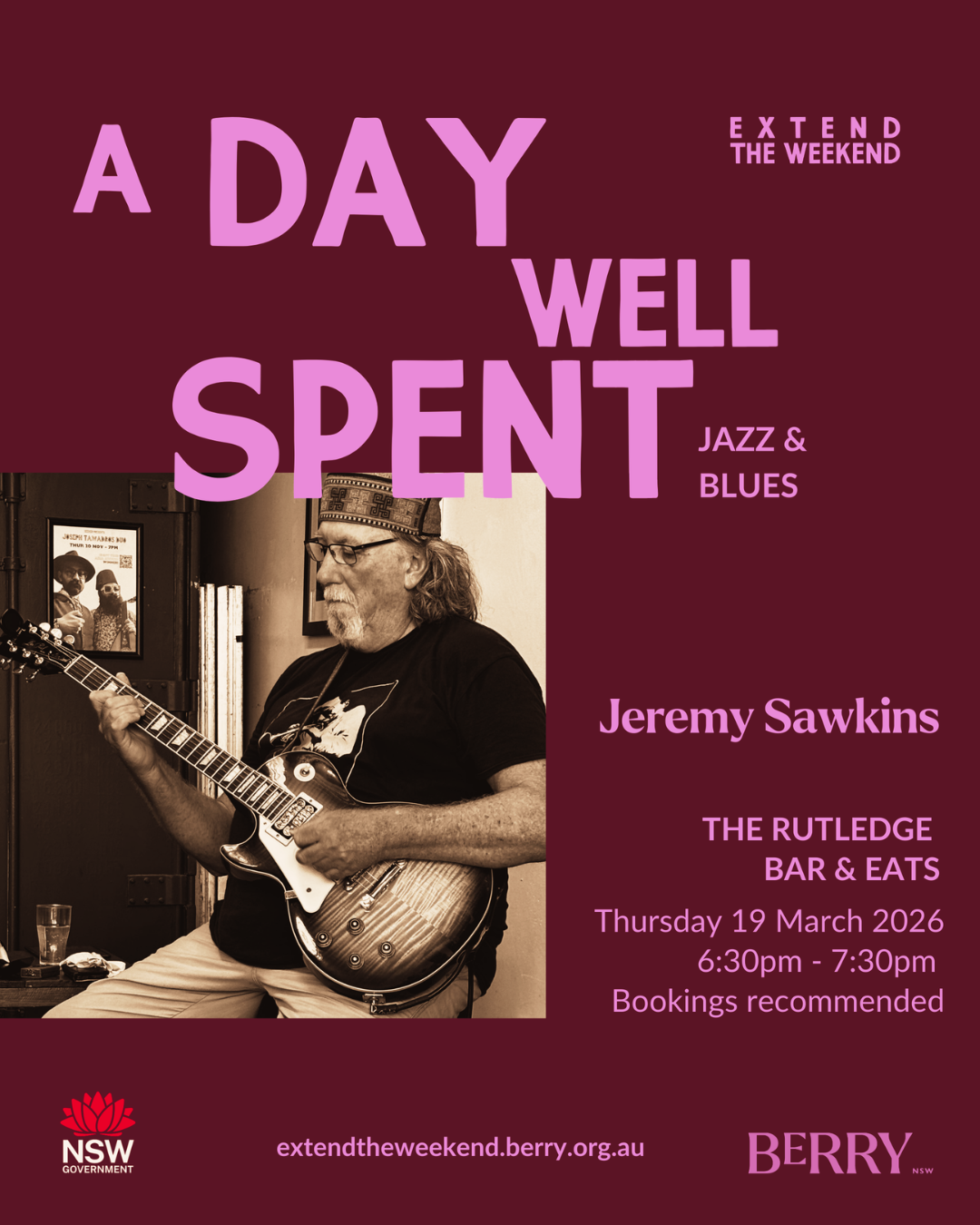 Extend the Weekend - Jeremy Sawkins