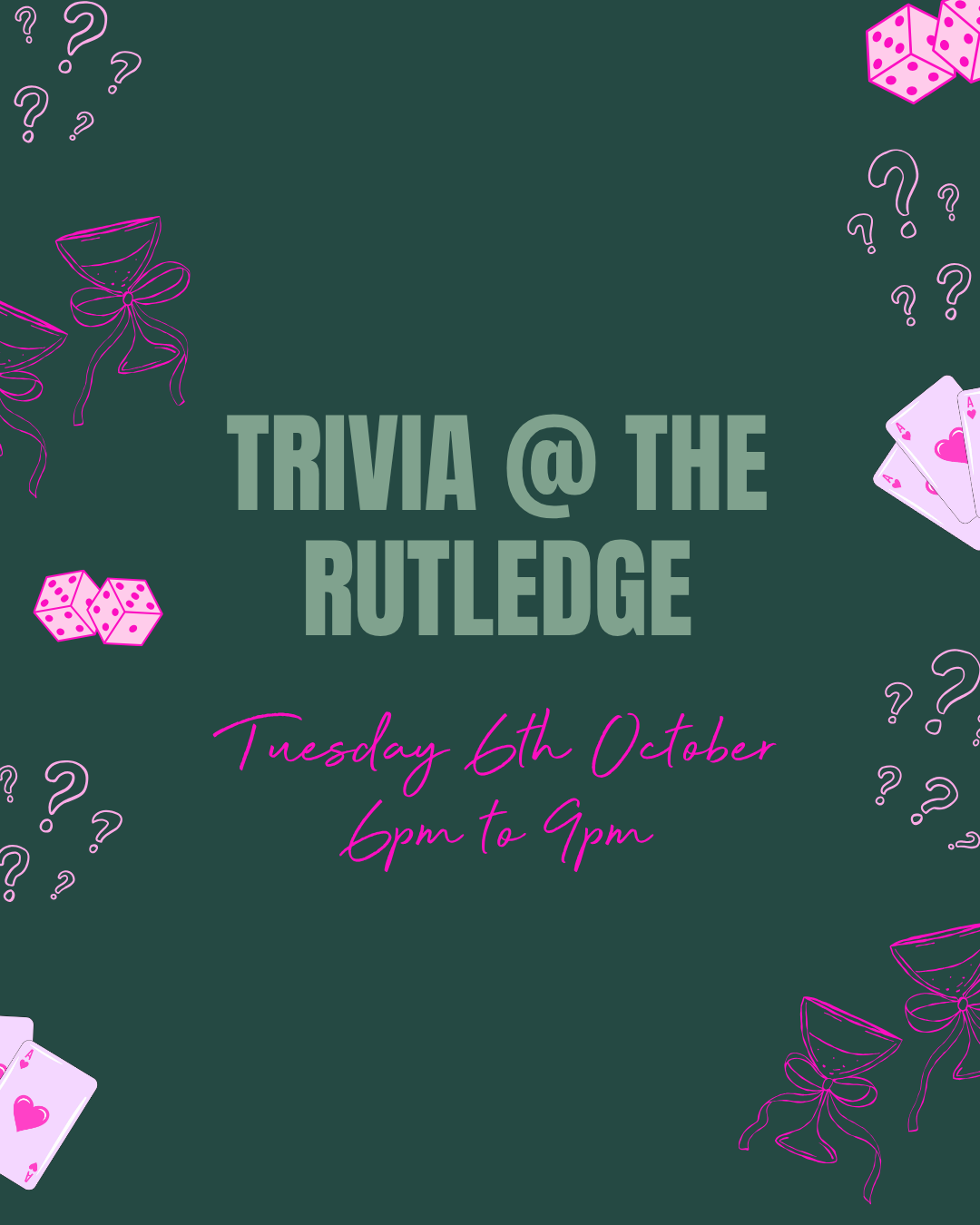 Trivia Night at The Rutledge 
