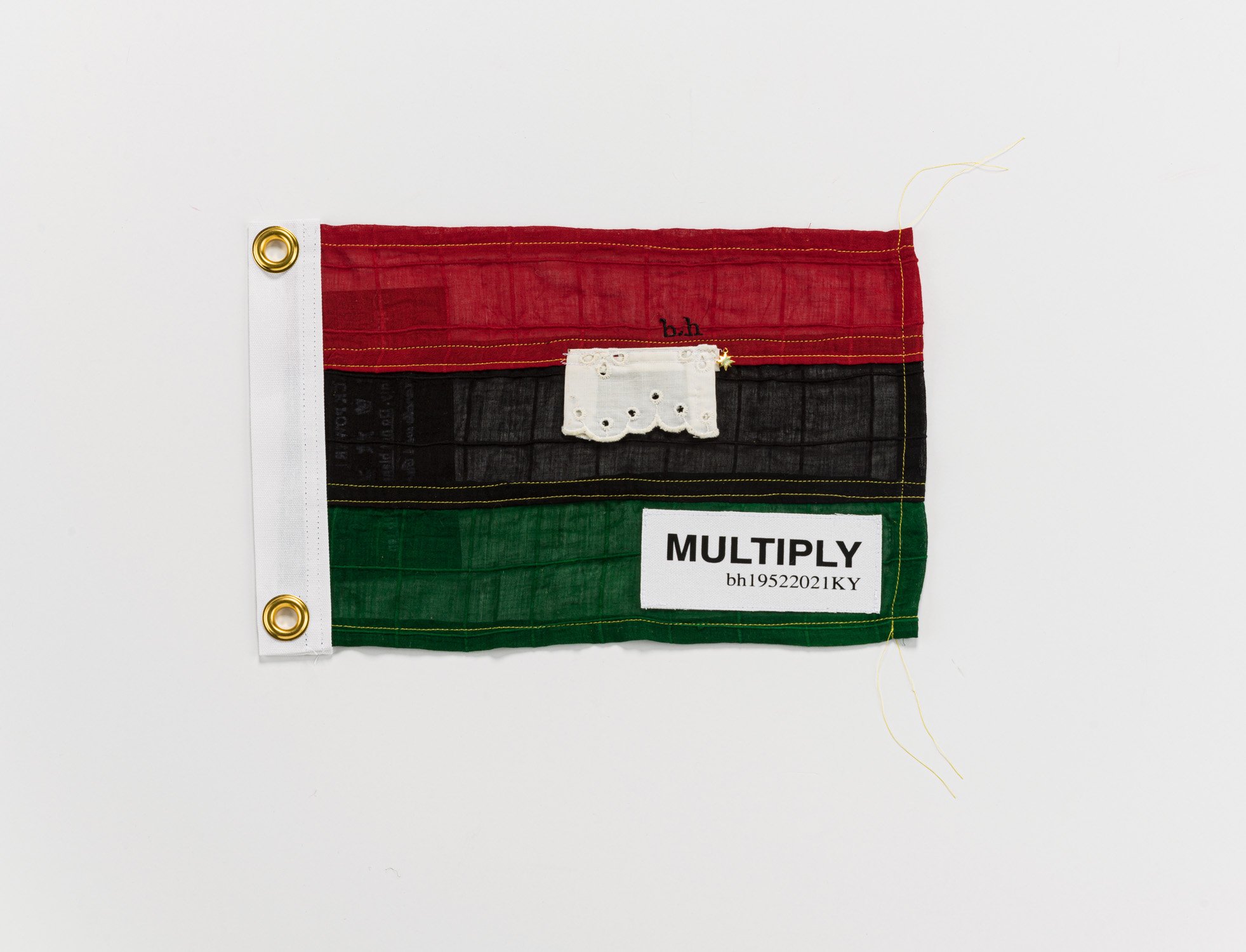 Bell Hooks Small: Dyed Cotton, Cotton Trim