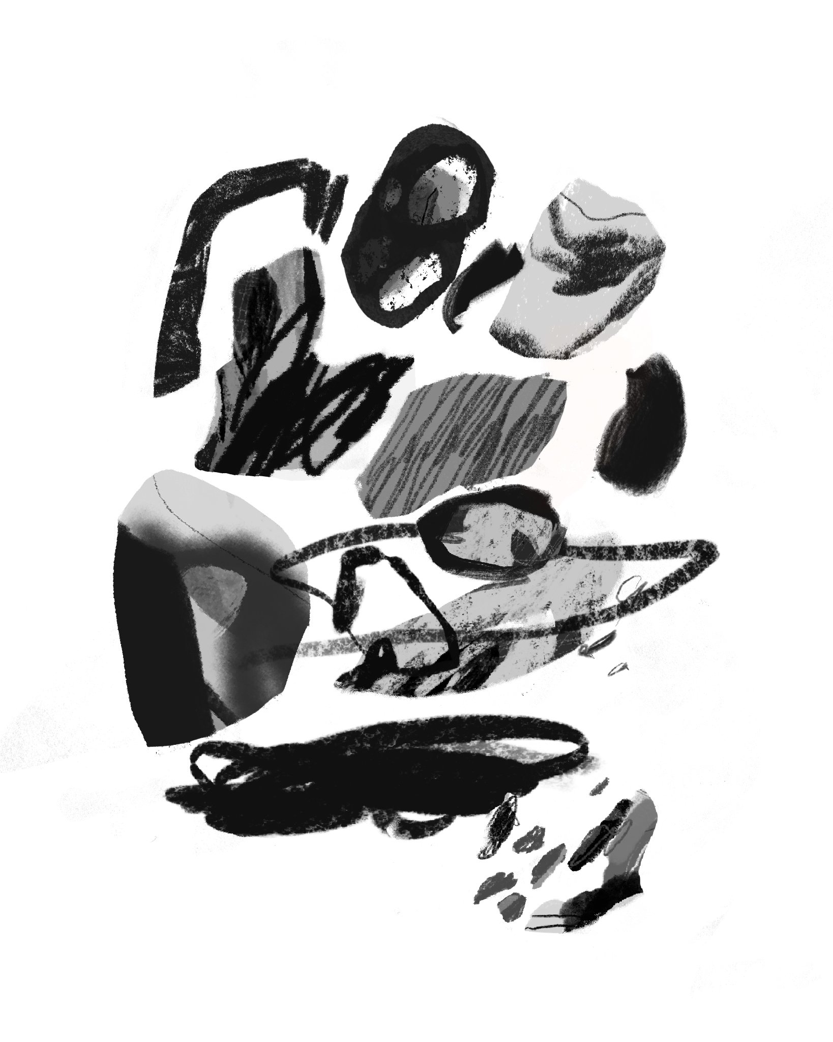 mind and mouth full of coal 2022 / digital