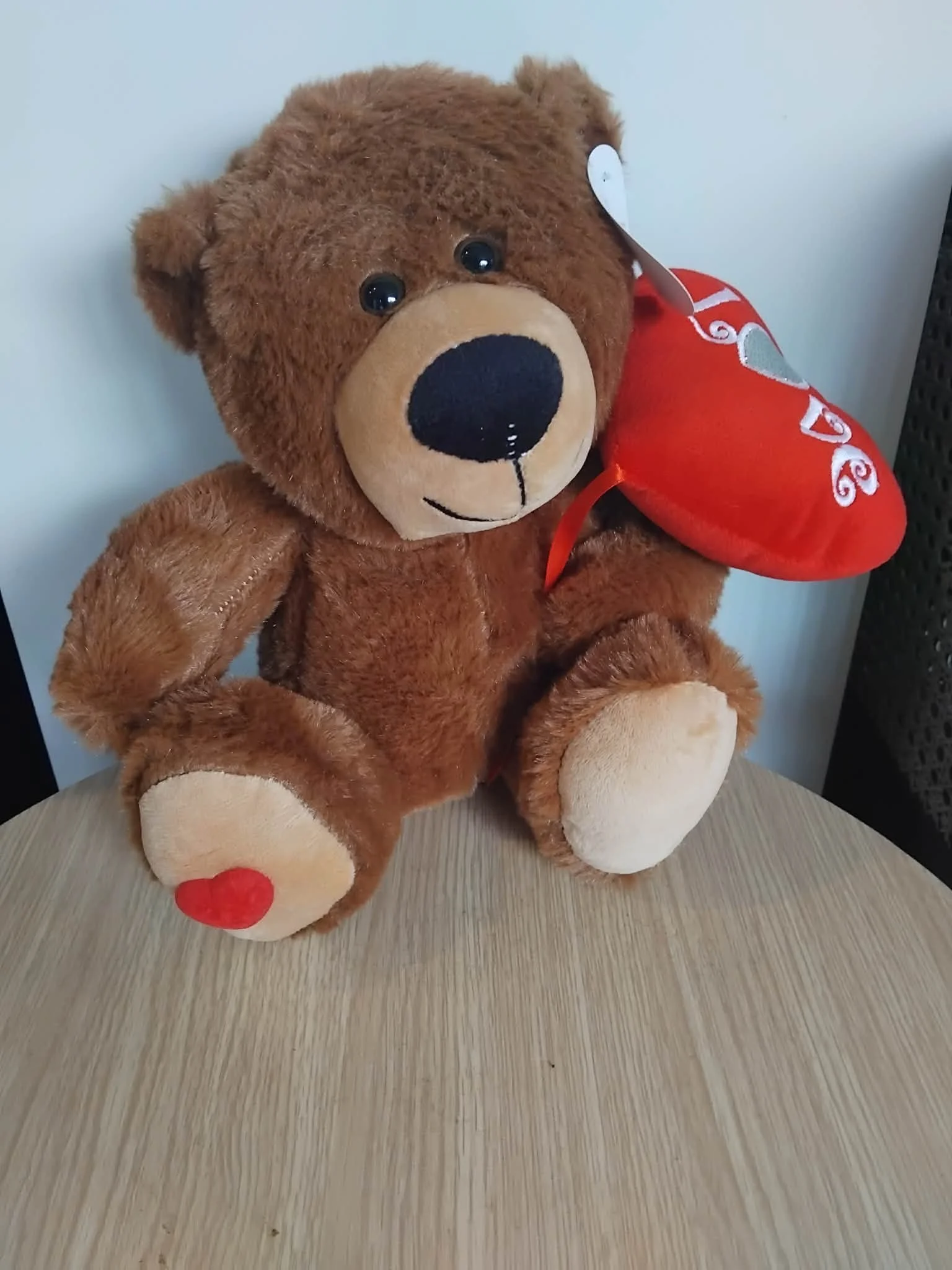 Valentines Day Bear with Love Heart