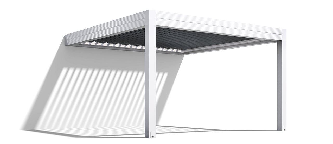 Gibus Med Twist Louvre Roof Bioclimatic Pergola - Frame - White & Blades - Anthracite-416 (1).jpg