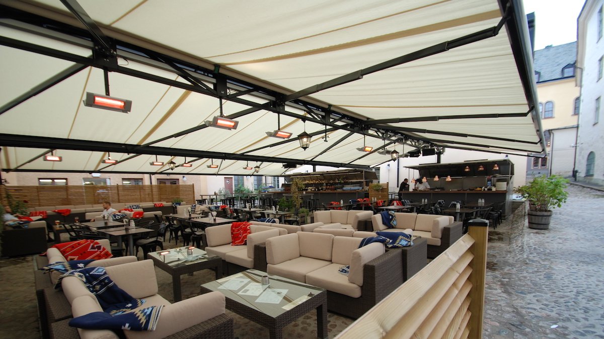 Retractable Fabric Awning Stobag Jumbo