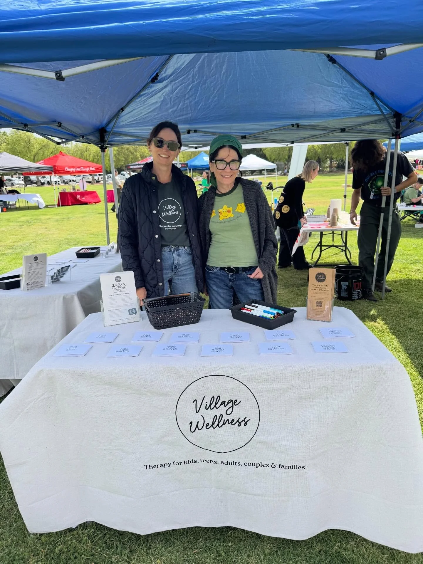 We had such a great time today with @childhood.matters at Zones of Wellness! What a fantastic event. We are so lucky to have such an amazing resource in our area! Give them a follow if you haven&rsquo;t already!