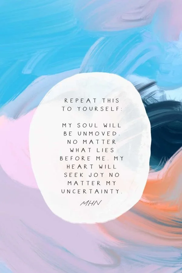 I HOPE SOMETHING BEAUTIFUL HAPPENS FOR YOU