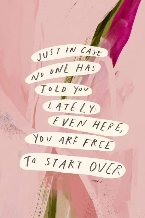 YOU'RE FREE TO BE PROUD OF YOUR PROGRESS