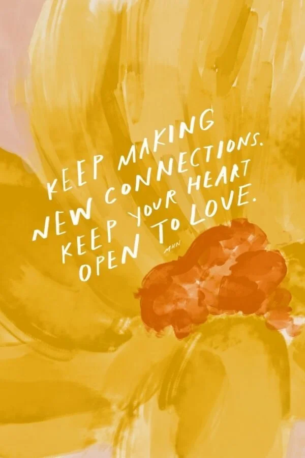 KEEP YOUR HEART OPEN TO LOVE