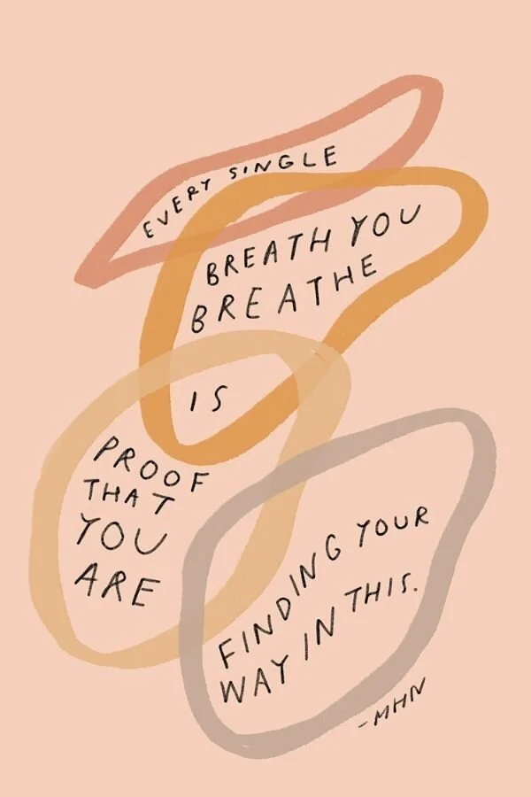 PERHAPS COURAGE WILL SHOW YOU HOW TO COME ALIVE