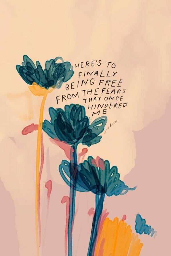 BEING FREE FROM YOUR FEARS