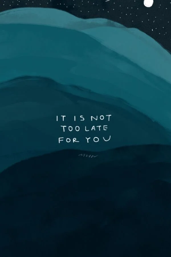 YOU ARE NOT OUT OF TIME