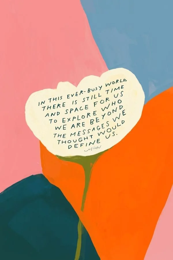 THERE’S NO NEED TO ANSWER RIGHT AWAY