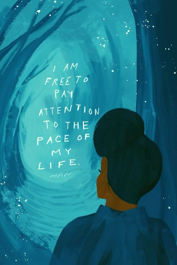 IT’S OKAY TO TAKE IT SLOWLY, ONE DAY AT A TIME