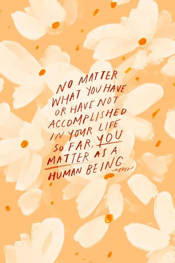 THE WORK YOU DO MATTERS