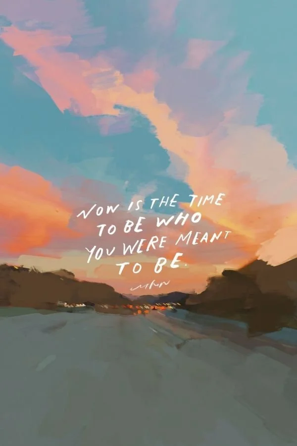 MAYBE YOU WERE MEANT TO LET GO AND TRUST