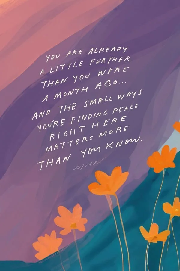 YOU ARE ALLOWED TO BE PROUD OF YOUR PROGRESS EVEN WHILE YOU ARE STILL ON THE JOURNEY