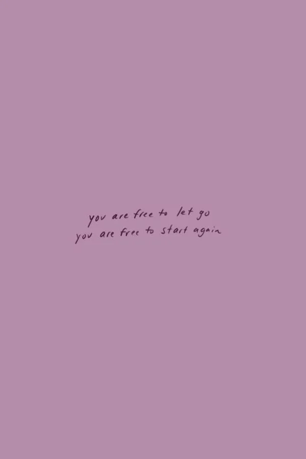 LETTING GO WILL FEEL LIKE AN ENDING, AND IN MANY WAYS, IT IS.