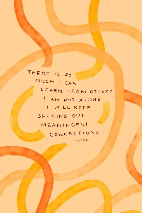 YOU'RE LEARNING FROM OTHERS IN SUBTLE WAYS, TOO