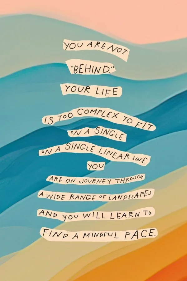 GIVE YOURSELF PERMISSION TO SLOW DOWN