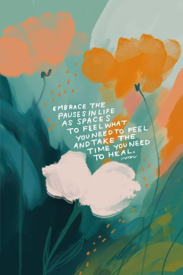 AN INVITATION TO JUST BE