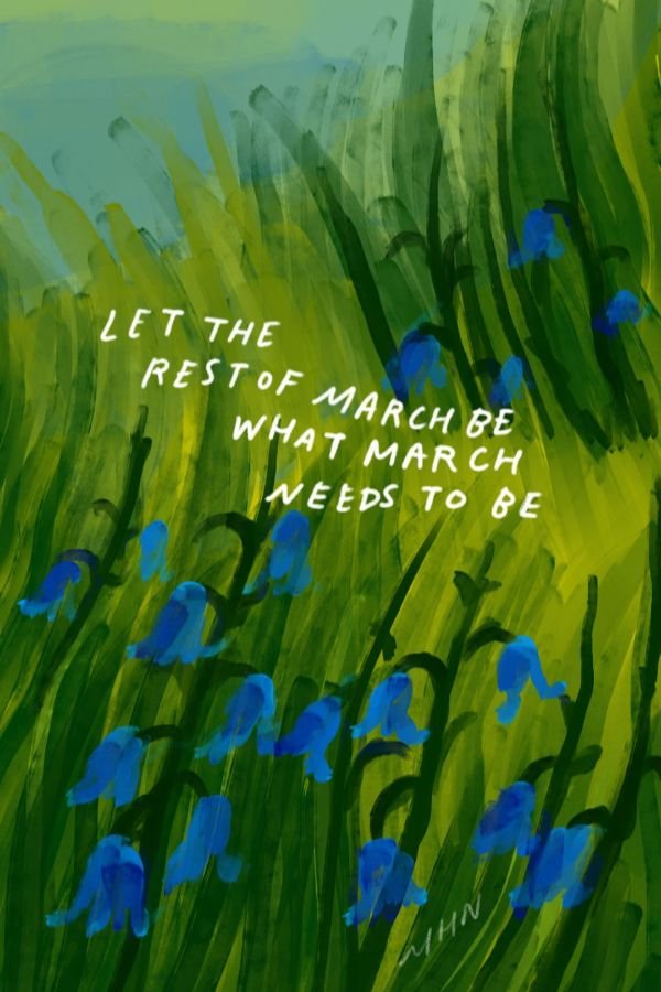 LETTING MARCH BE