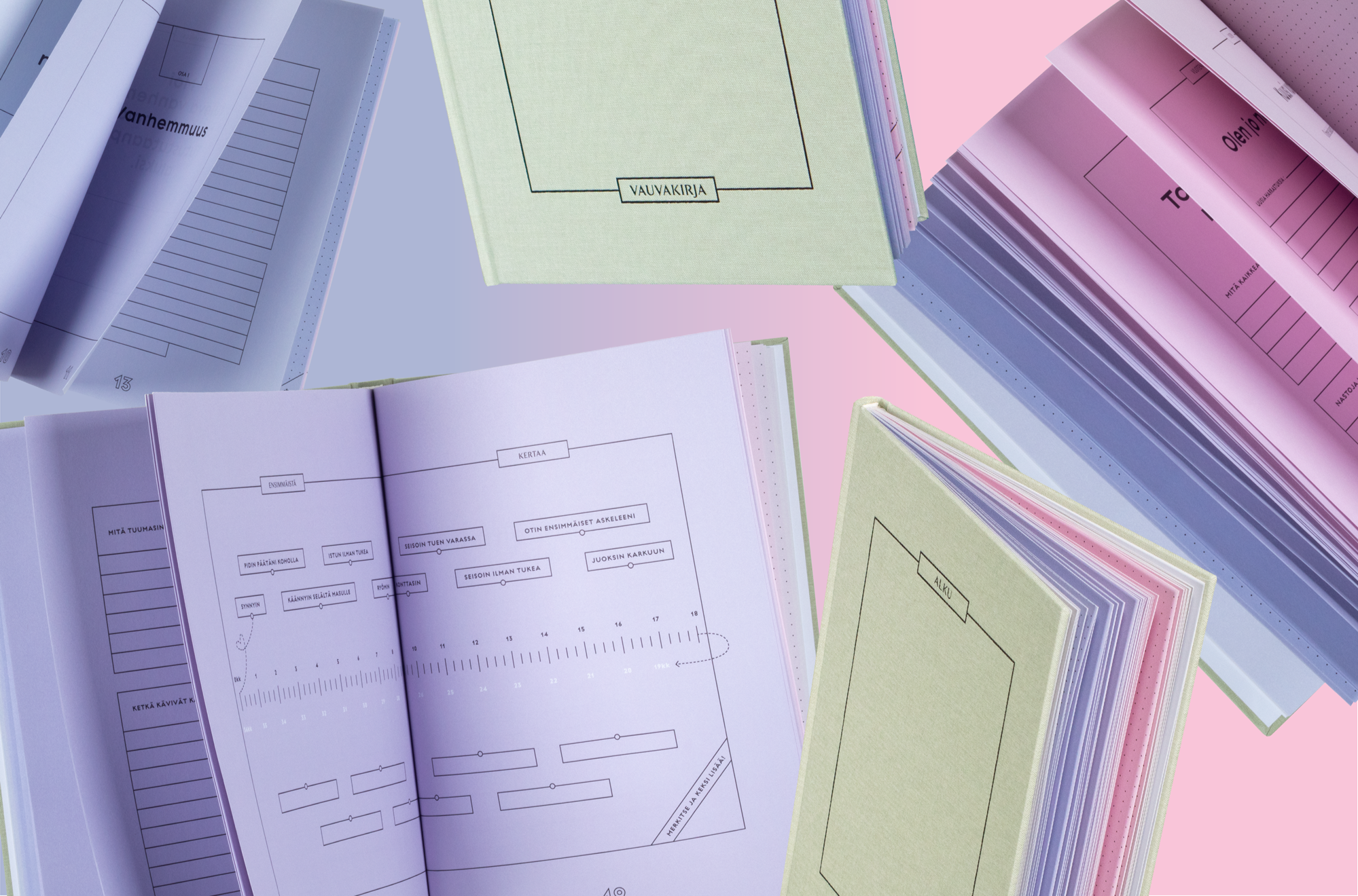 Visual Identity: Alku Vauvakirja