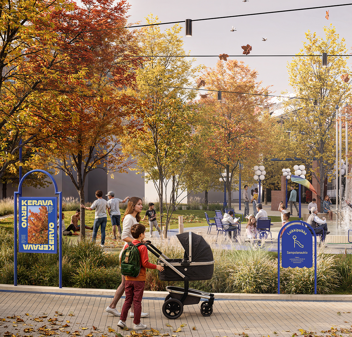 Kerava Kauppakaari Design Competition – Winning Entry