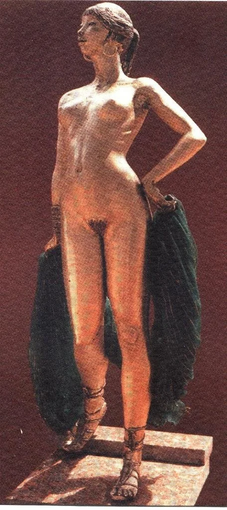Salomè, Bronzo, fusione a cera persa. Museo d'arte moderna, Sassoferrato