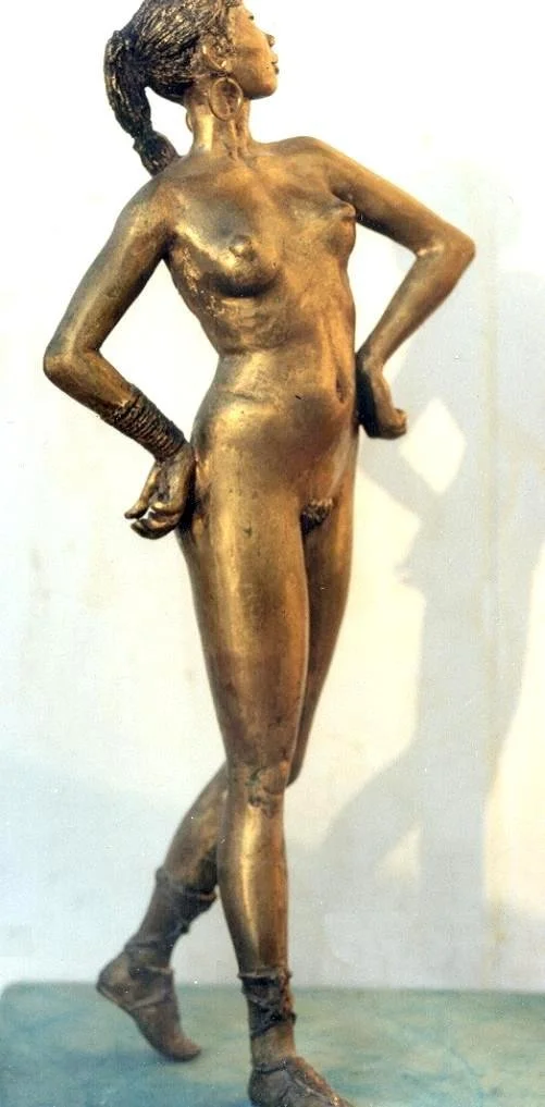 Piccolo bronzo di Salomè. Fusione a cera persa, 1994