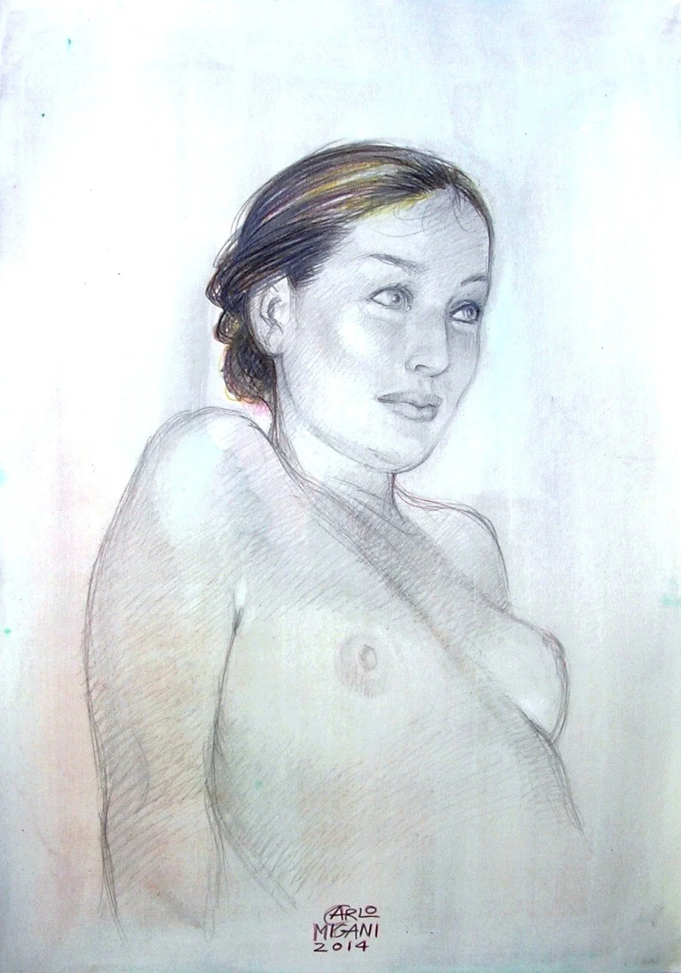 Bea. matite su carta, 2014