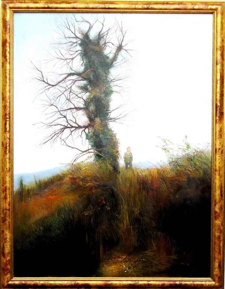 Gigante silente. Olio su tela, 1993-collezione privata, San Severino.