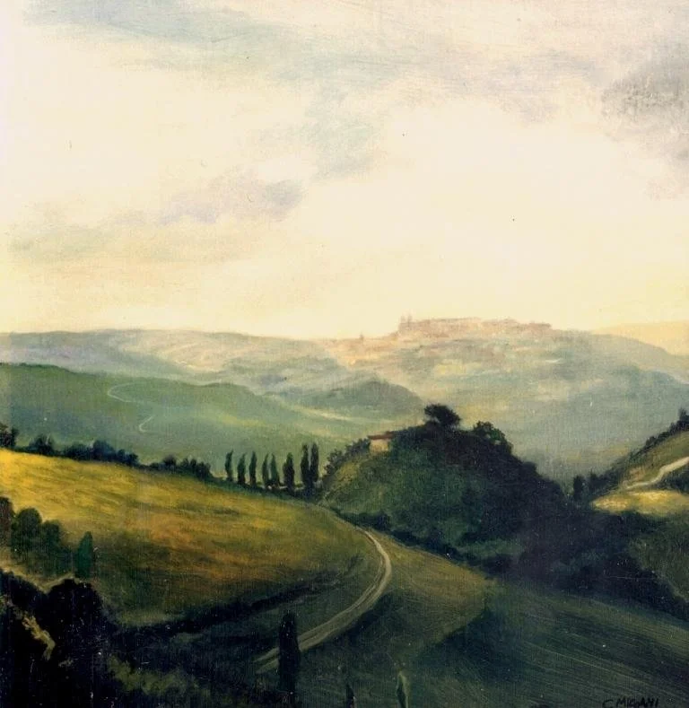 Urbino. Olio su tela, 1993